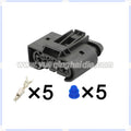 5-Pin Connector Waterproof 3.5mm Male Female Connector Auto Kostal Housing Wire Harness Cable Socket for BMW 2E0905229 09441511