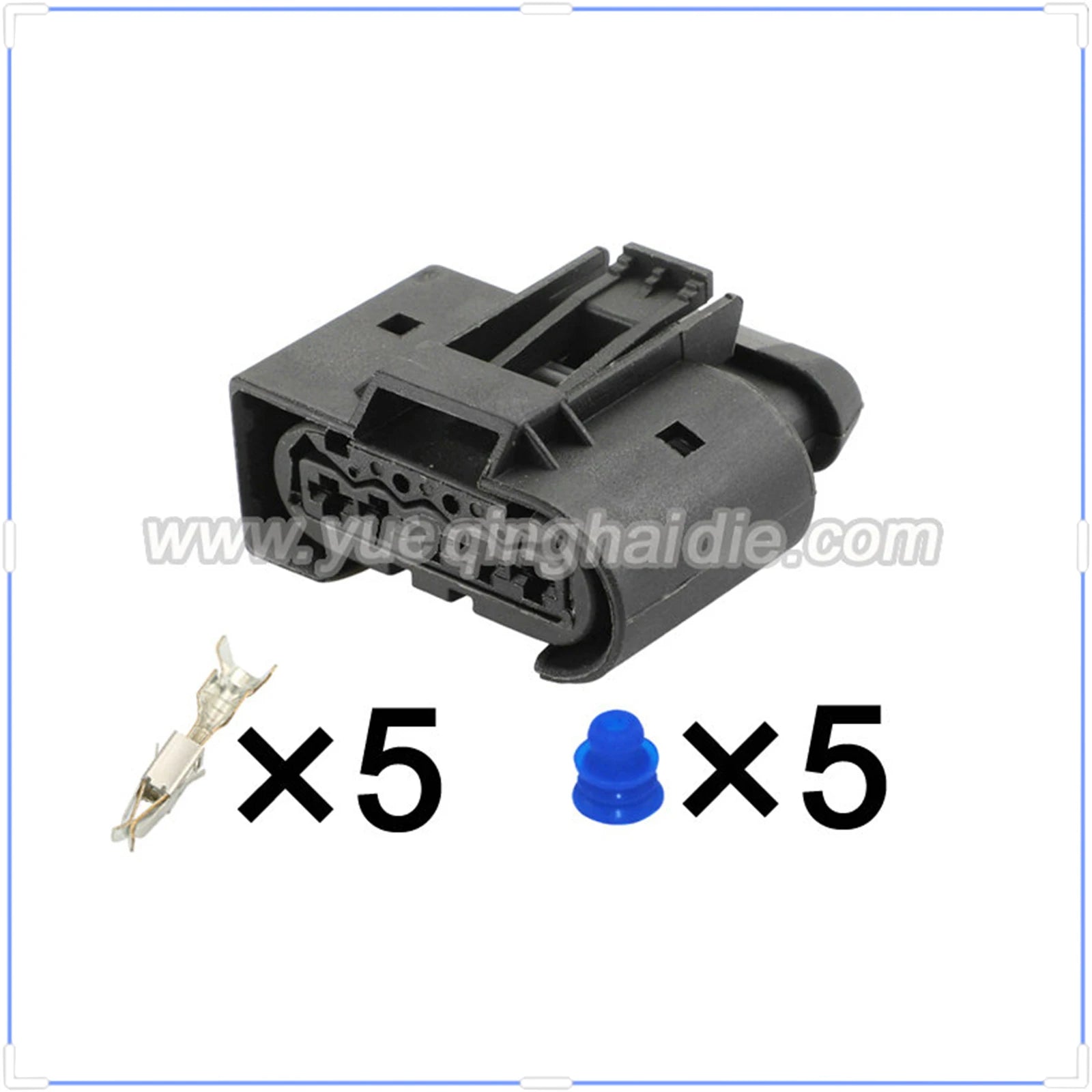5-Pin Connector Waterproof 3.5mm Male Female Connector Auto Kostal Housing Wire Harness Cable Socket for BMW 2E0905229 09441511