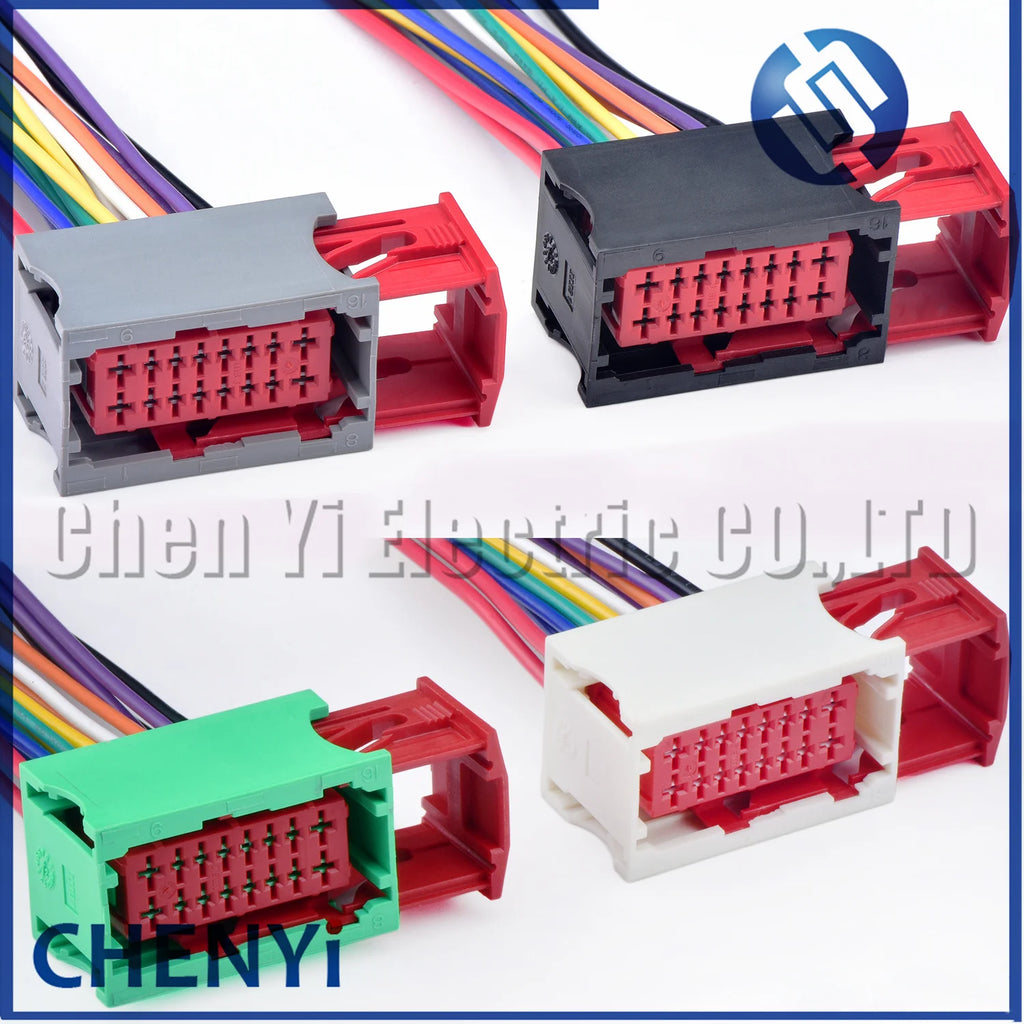 16 Pin Engine Compartment Fuse Box connector Wiring Harness cable plug For Peugeot 206 207 307 308 Citroen C2 c-quatre Triumph