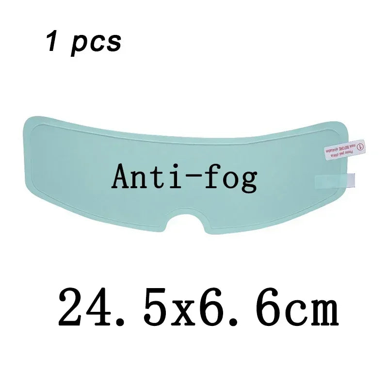 Motorcycle Helmet Anti-fog Film and Rainproof Film Universal Motorcycle Helmet Nano Coating Sticker Film Helmets Amagi