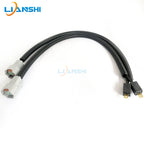 Suitable for Hyundai Kia car horn wire harness plug snail horn modification 1-minute 2-wire harness connector