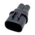 20 Sets 2 Pin PK205-02027 PK201-02020 Wire Connector for Automotive Coolant Temperature Sensor Wiring Plug