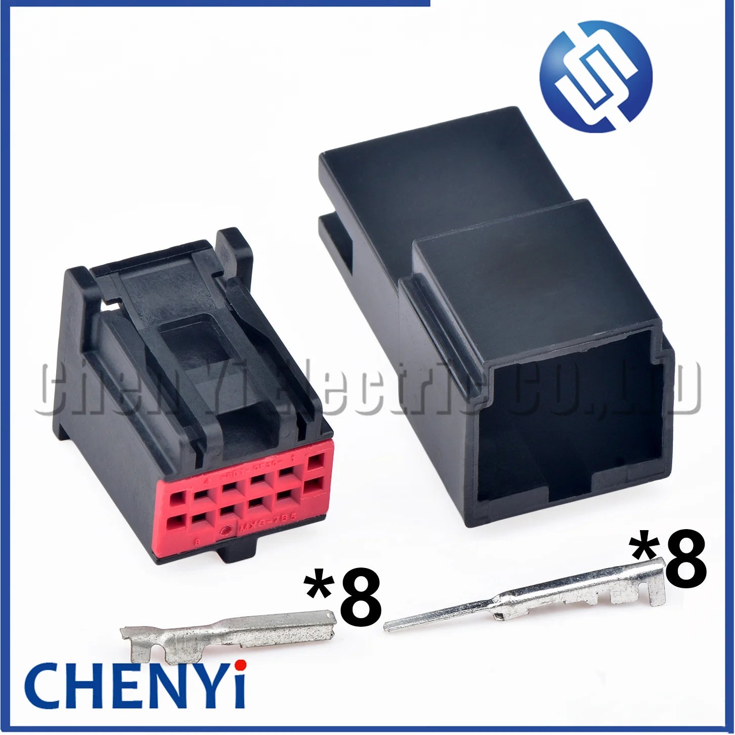 8 Pin female or male Automotive connector Power amplifier Radio harness plug 30700-1080 For Buick Ford Ram