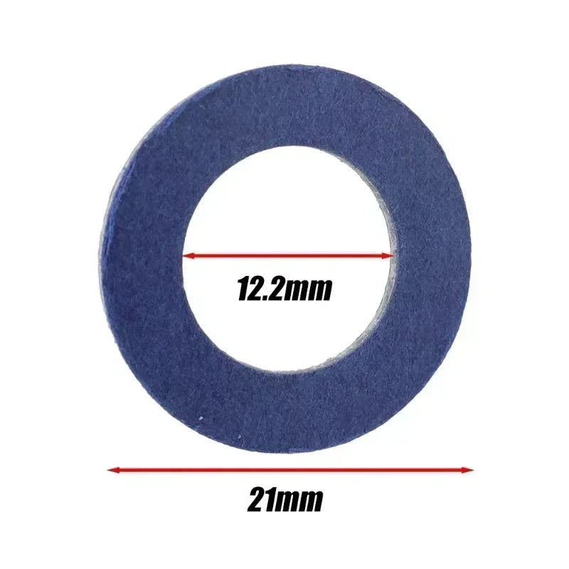 Oil Pan Gaskets Nut Seal Ring Alumium for Toyota Lexus Engine Oil Drain Plug Seal Washer 90430-12031 Cars Parts Auto Accessories