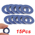 30/1Pcs Car Oil Drain Screw Gasket 90430-12031 Engine Sump Aluminum Seal Gasket for Toyota 12mm Hole Nut Washer Auto Accessories
