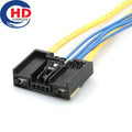 6 Pin Connector Unsealed 0.6mm 6.3mm Series Female Connector Cable Motorcycle Electrical Harnesses Wiring Harness 7289-7139-30