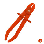 1Pcs M Durable Nylon Hose Clamp Tool Brake Fuel Water Line Clamp Pliers Hands Free Tool Car Repair Tools Hose Cut-off Pliers