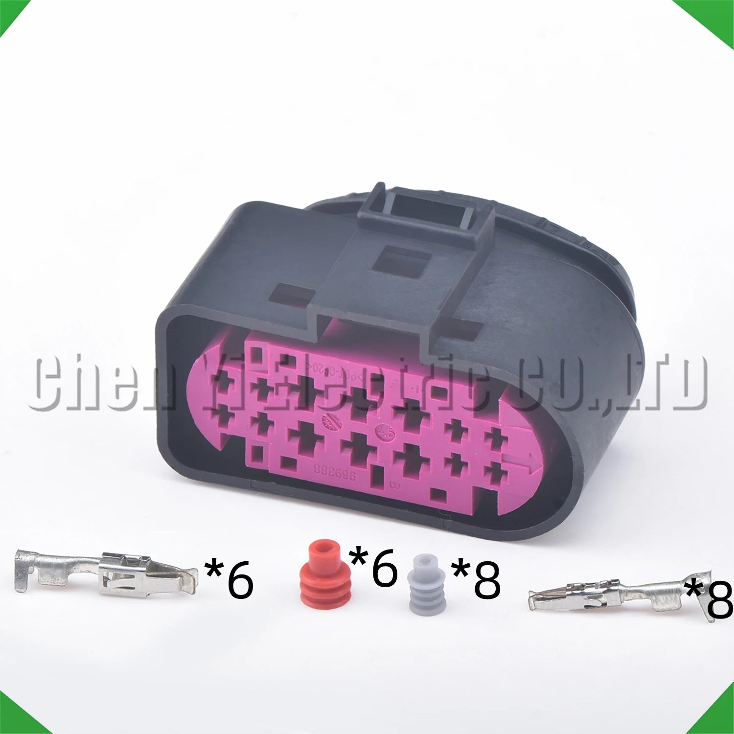 14-Pin Connector Headlight Connector 1719105-2 1J0973737 1J0973837 1719105-1 headlight