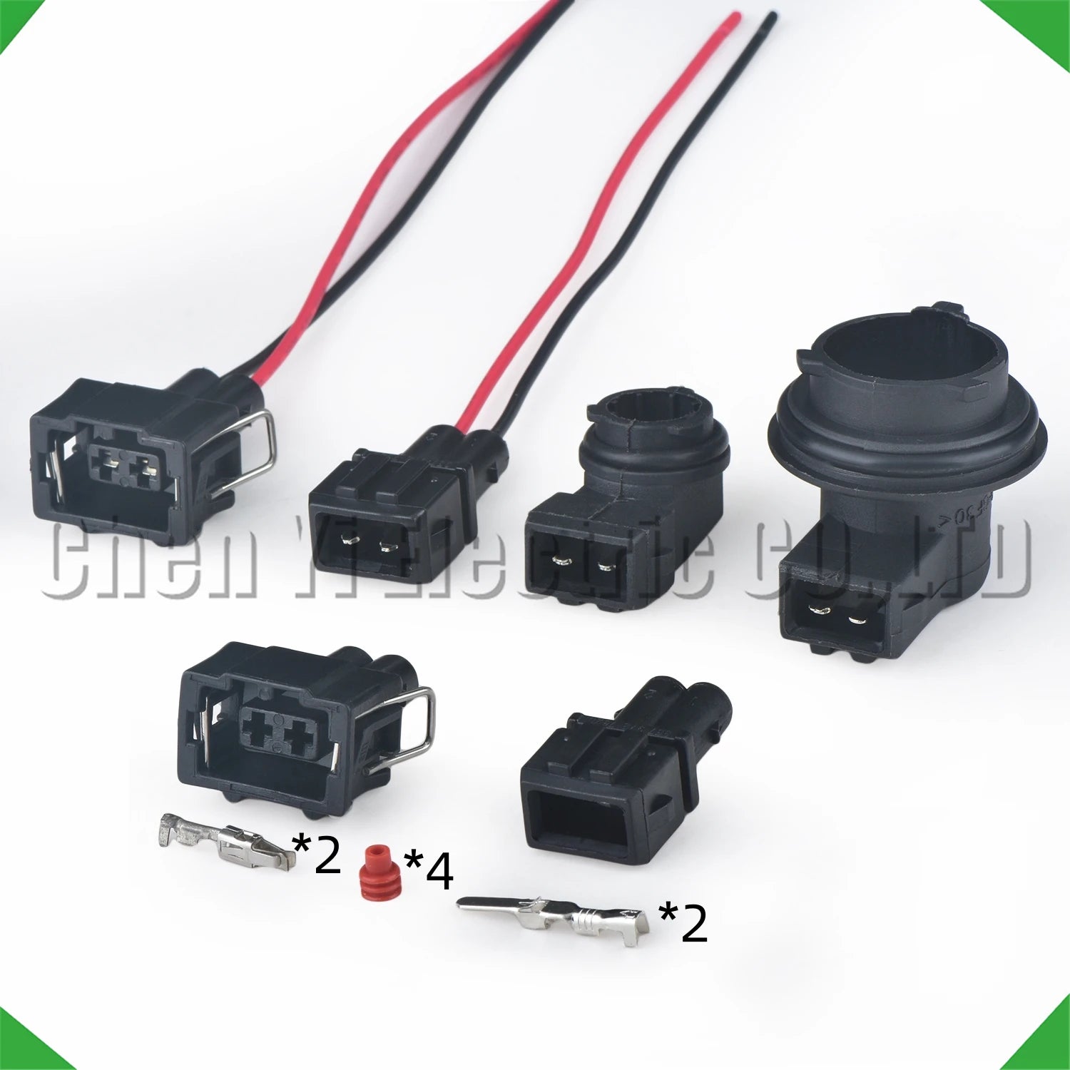2-pin auto connector connector connectors light headlight holder vw headlight