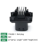 10/100Pcs ECU Controller Connector PCB Panel Waterproof Bent Needle Pin Socket Plug Board Terminal 776087 776163 776267 776280