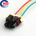 3 Pin Female Waterproof LS1 LS6 Camaro Corvette GM MAP Crank Sensor Auto Connector Wiring Harness Housing 12059596