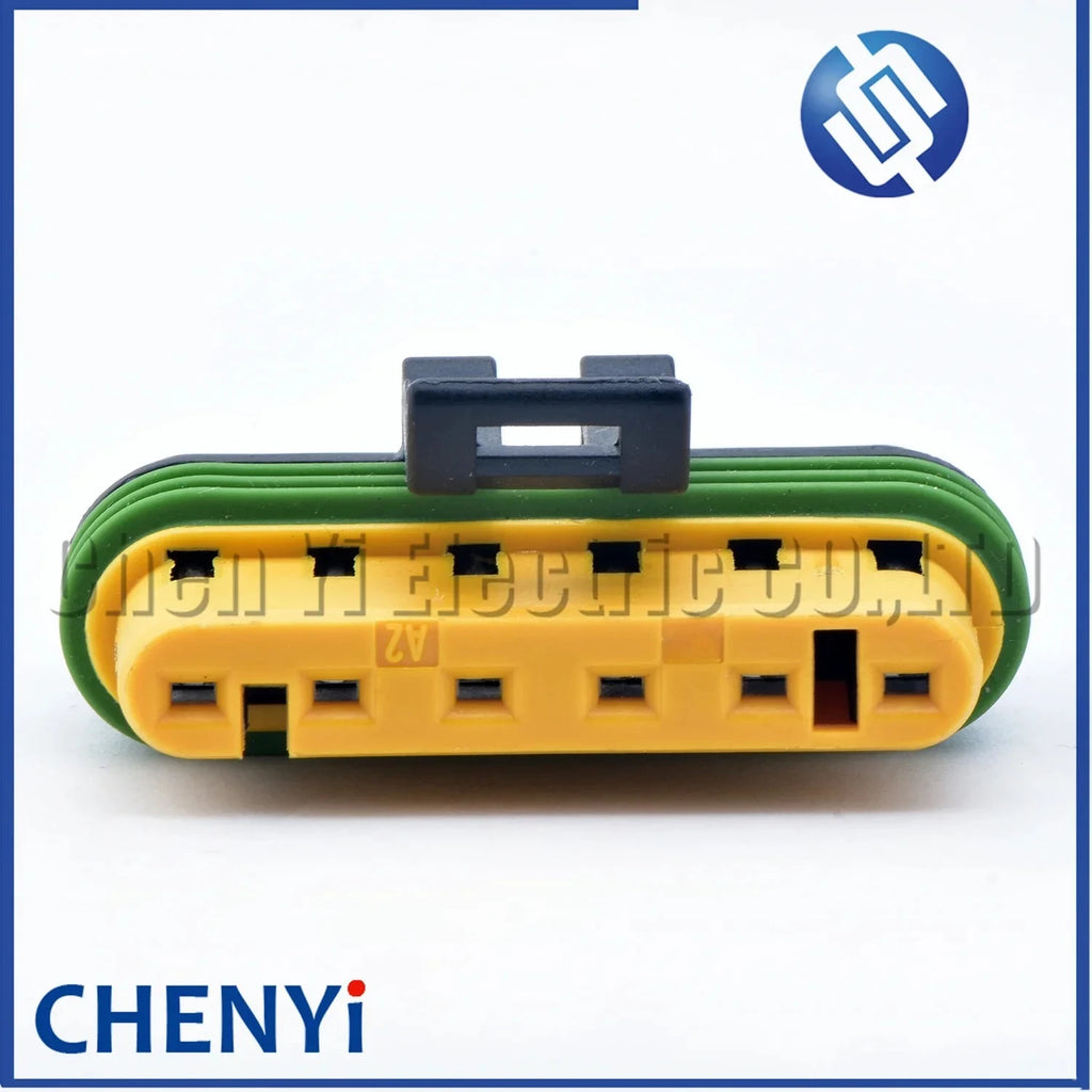 6 Pin female Car Waterproof Wiring Harness Socket Automotive Electrical Connector engine radiator plug 15344031