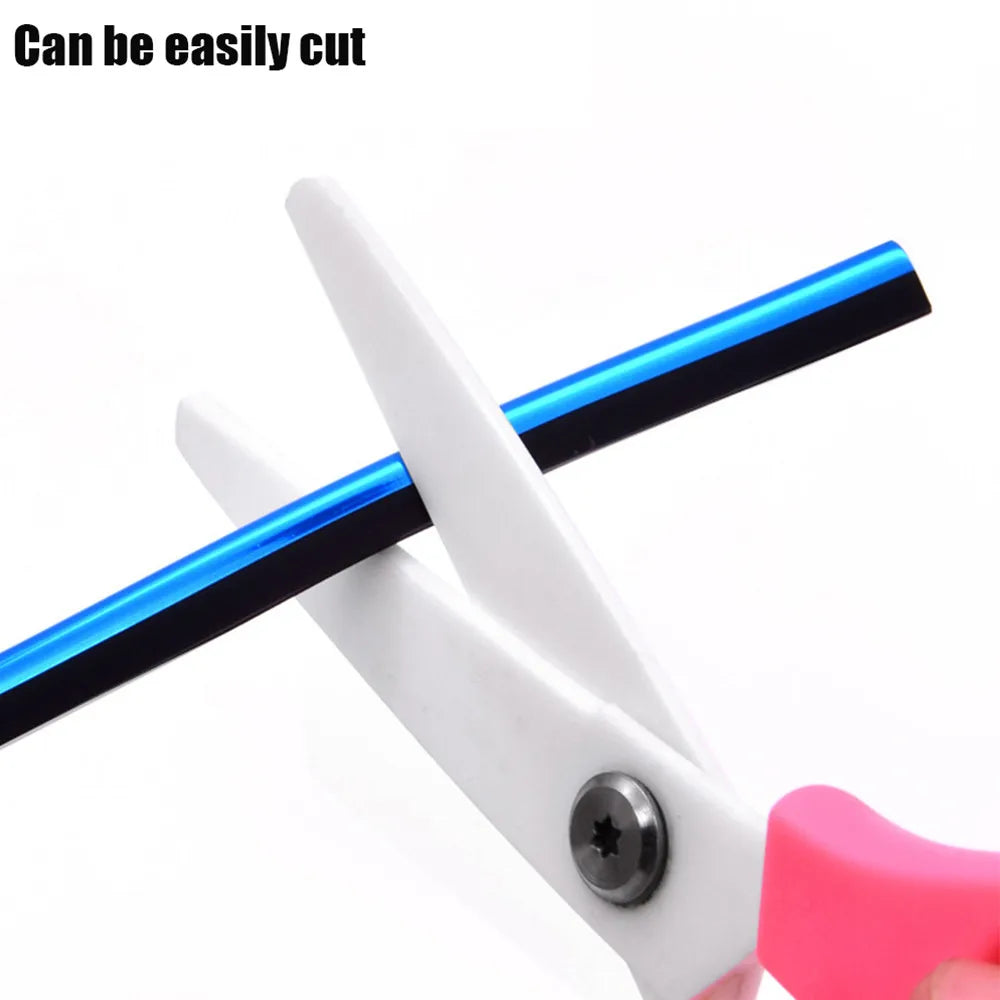 10Pcs Car Interior Air Conditioner Outlet Decoration Stripes  Car Air Conditioning Outlet U Style Decoration Strip Accessories