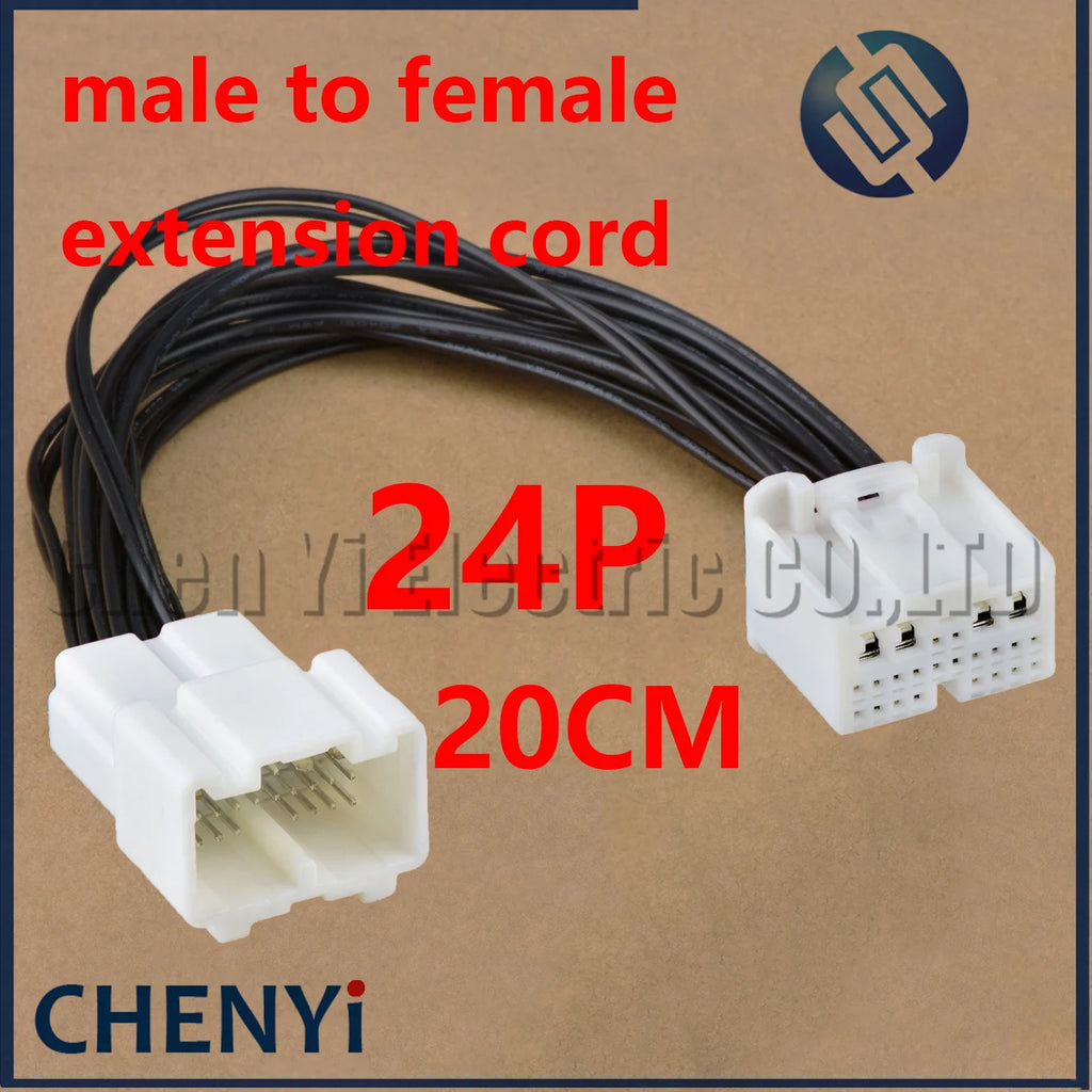 24 Pin Automotive connector engine Computer board ECU Wire harness plug 1746864-1 1318756-1 90980-12149 90980-12560 For Toyota