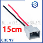 2 Pin 6.3mm Series auto motorcycle wiring harness plug car connector 7283-6458-40 7282-6458-40 For Volvo Toyota Honda Ford