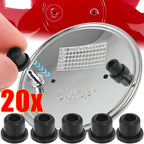 For BMW Logo Hole Plug Trunk Emblem Grommet Holder Clip Car Hood Logo for BMW 1 3 5 7 Series E32 E34 E36 E38 E39 E46 E60 E66 E90