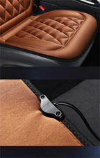 2pcs Winter Heated Car Seat Cover 12V Heating Warmer Car Seat Cushion Auto Universal Protector Cloak Cover Pads Set New Amagi