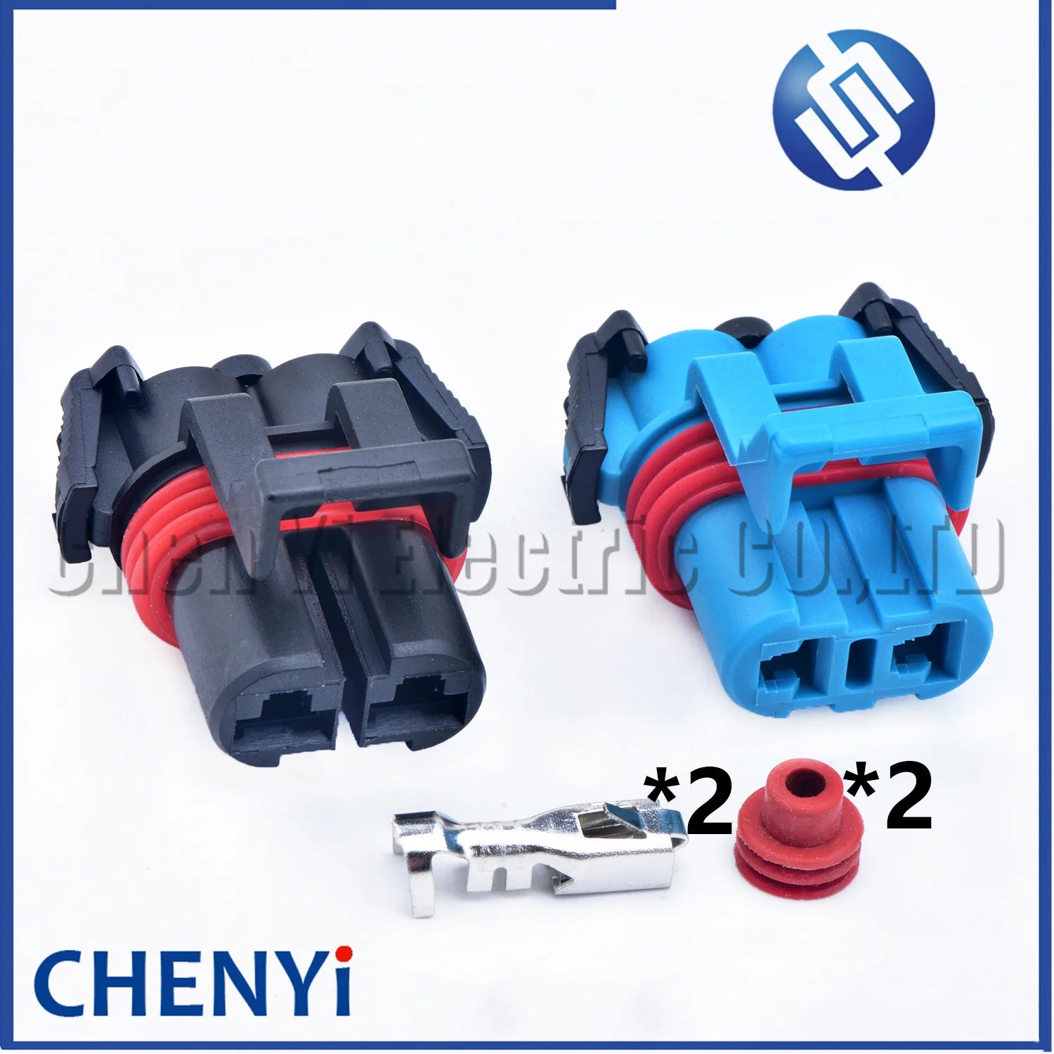 2 Pin Female auto waterproof Connector Metri-Pack 480 Sealed Assembly 4.8mm series plug 12052613 1121700248ZB002 with Pins