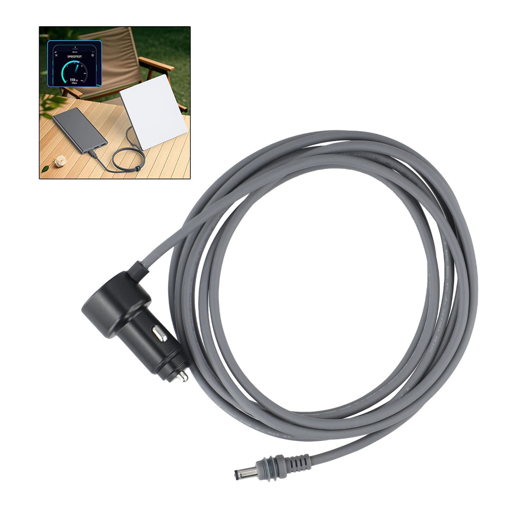 Digital Display Car Power Cable For Starlink Mini Power Cable 12V-24V Adapter to DC Power Cable PD cable Car Charger Power Cord