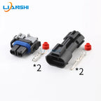 MG652520-2 Automotive waterproof connector H11/H8/881 headlight fog lamp 2p male and female plug with terminal 12065279