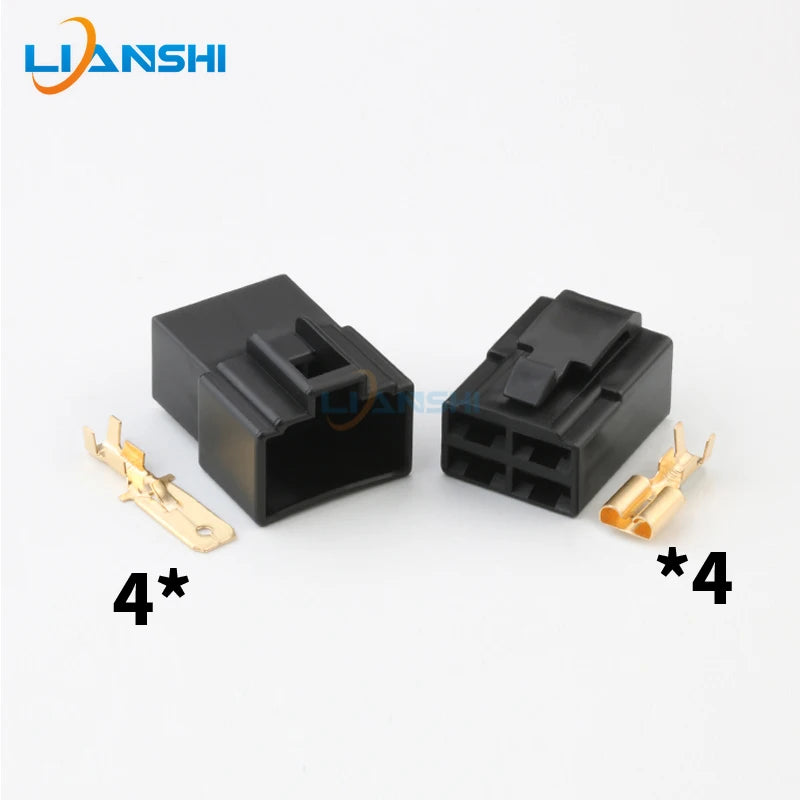 7122-2446 Automotive connectors Oxygen Sensor 4pin male/female connector plug terminal DJ7042-6.3-11/21