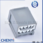 10 Pin Female Auto Rearview Mirror Cable Socket Grey Connector plug 7282-6455-40 7283-6455-40 For Ford Focus