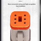 6 Pin Connector Waterproof 1.6mm Series Male Female Connectors Wiring Harness Housing Cable Socket DT04-6P-C017 DT06-6S-C017