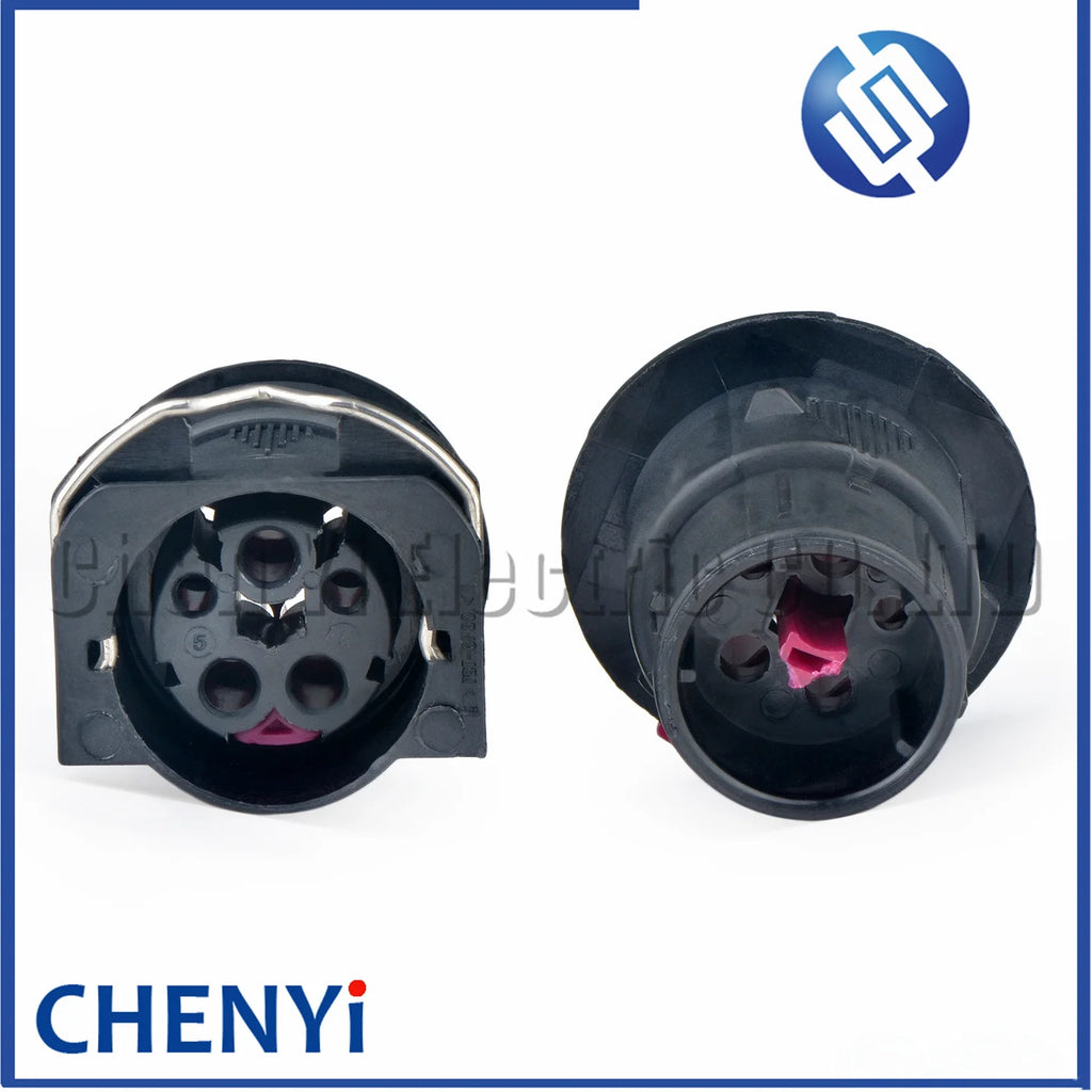 5 Pin Automotive waterproof connector Headlight Wire harness plug 8D0971966 With pins For J6 J6P J6L