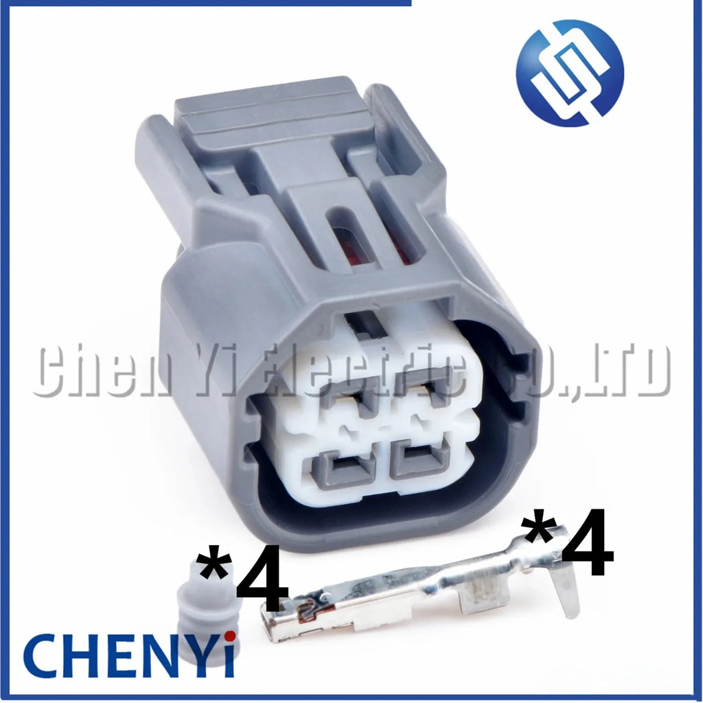 4 Pin Auto Oxygen Sensor Wire harness plug 39210-03755 39210-03765 For Hyundai I30N IX25 Kia K2 Lambda Sensor connector