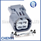 4 Pin Auto Oxygen Sensor Wire harness plug 39210-03755 39210-03765 For Hyundai I30N IX25 Kia K2 Lambda Sensor connector