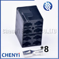 8 Pin connector Rocker Switch Plug Socket with 6.3mm Female Spade Terminals for ARB Carling Switch Connection