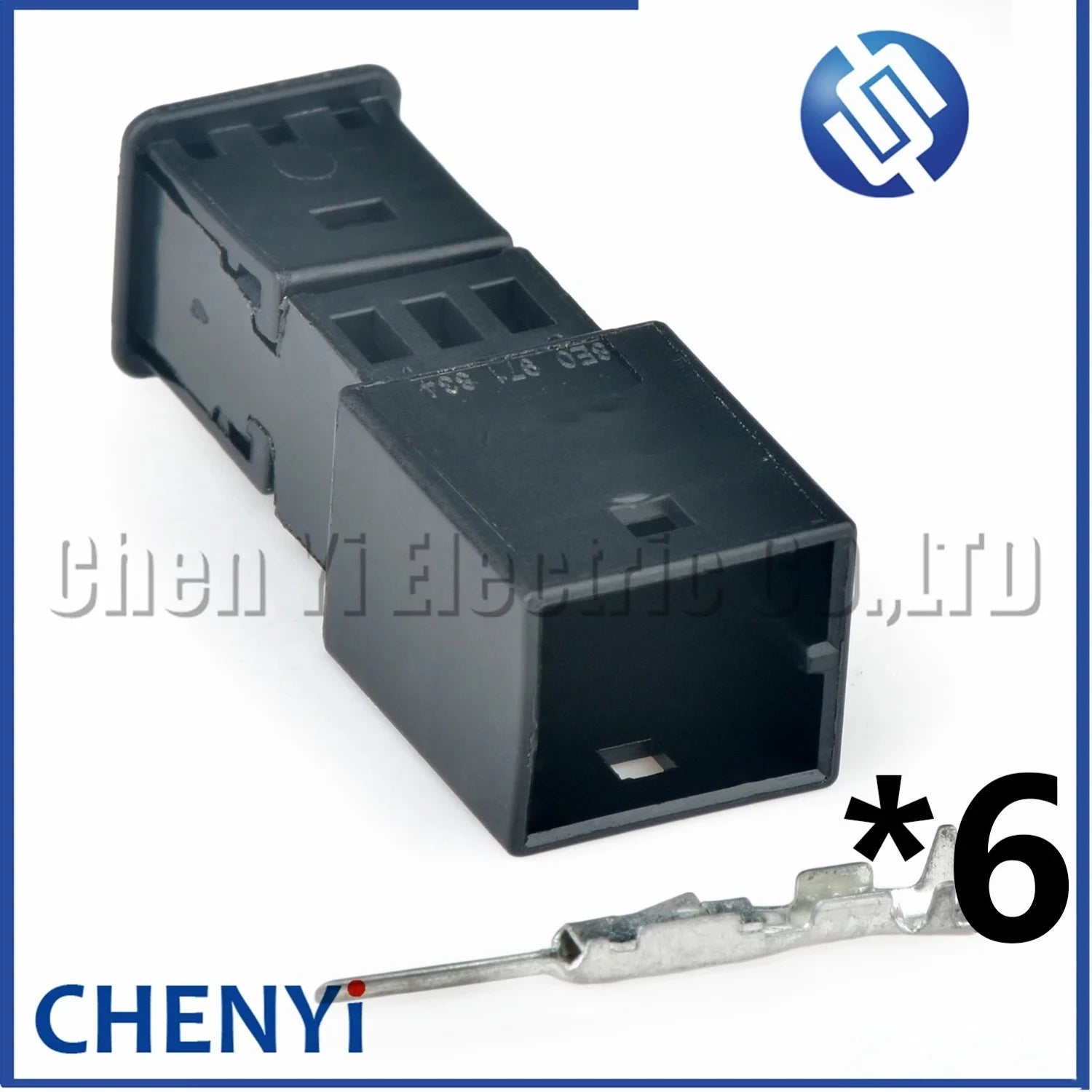 6 Pin Automotive connector Car Anti-glare Rearview Mirror harness plug 8E0971833 8E0971834 1418784-1 0-1418780-1