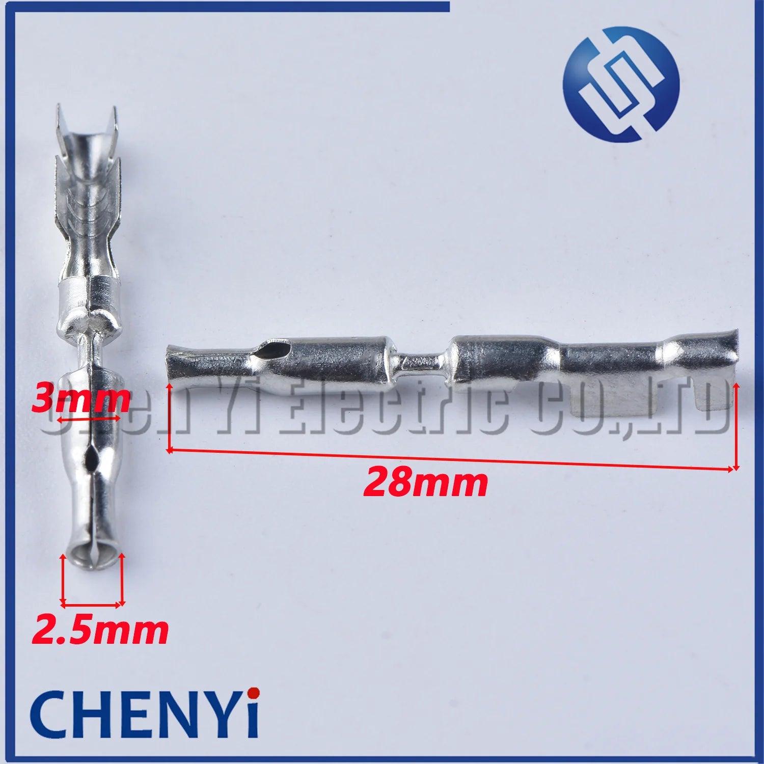 50 Pcs Female Circular terminal Wire Crimping Terminal Connector Brass plated tin Pins For ford cummins Heavy machinery plug