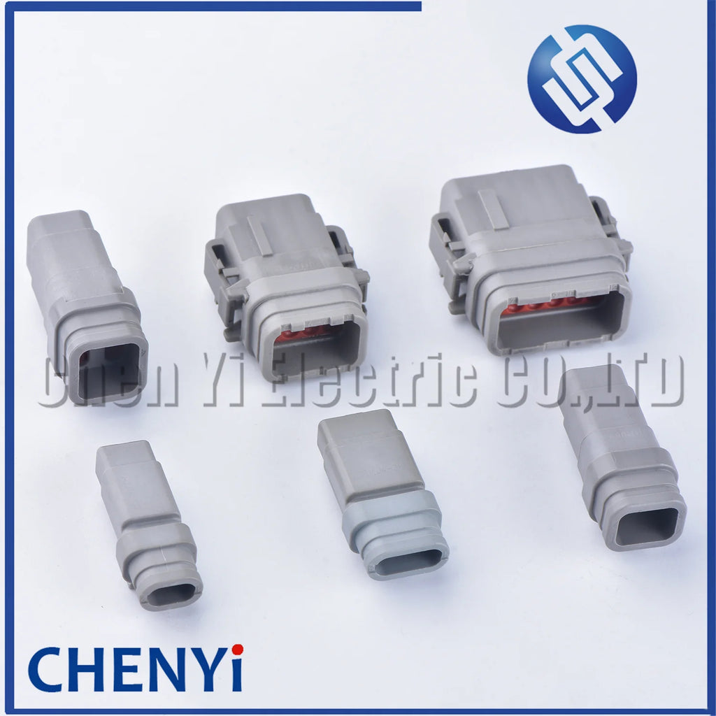 2 3 4 6 8 12 Pin Waterproof Connector Plug DTM06-2S-E007 DTM06-3S-E007 DTM06-4S-E007 DTM06-6S-E007 DTM06-8S-E007 DTM06-12S-E007