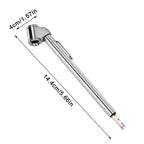 1Pcs Portable Car Tire Air Pressure Gauge 10-120 Psi Auto Truck Motorcycle Bike Tester Pen Shape Emergency Use Auto Accessories