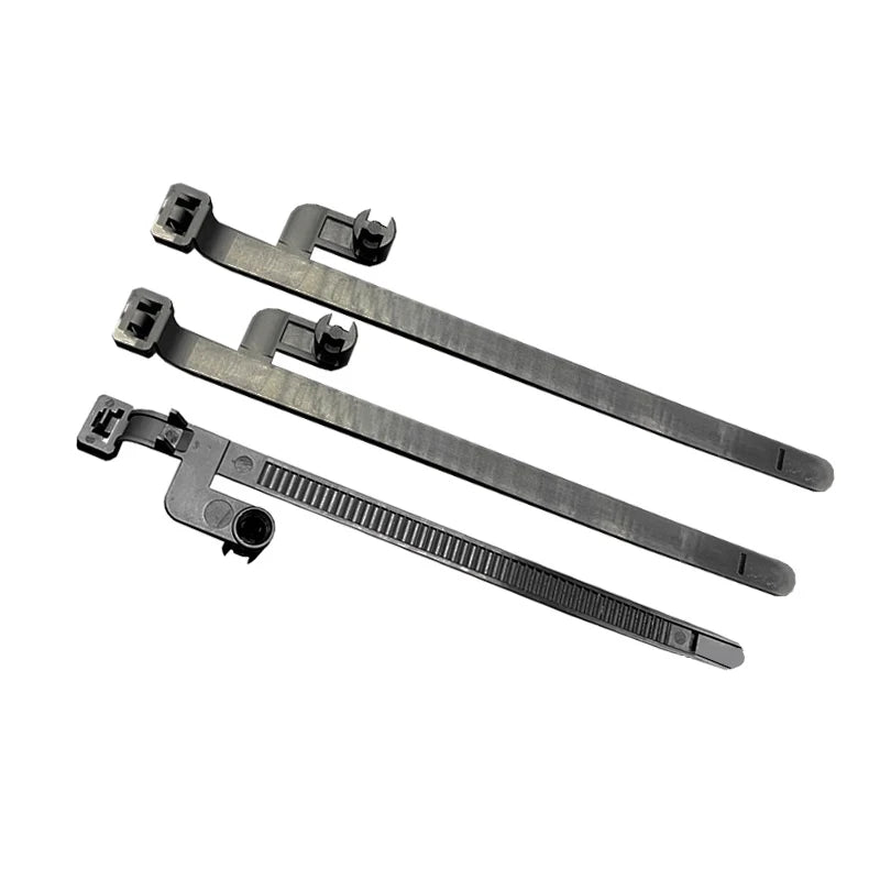 Automobile fixed head cable tie pin, nylon cable tie, auto repair forklift special binding wire 8*160