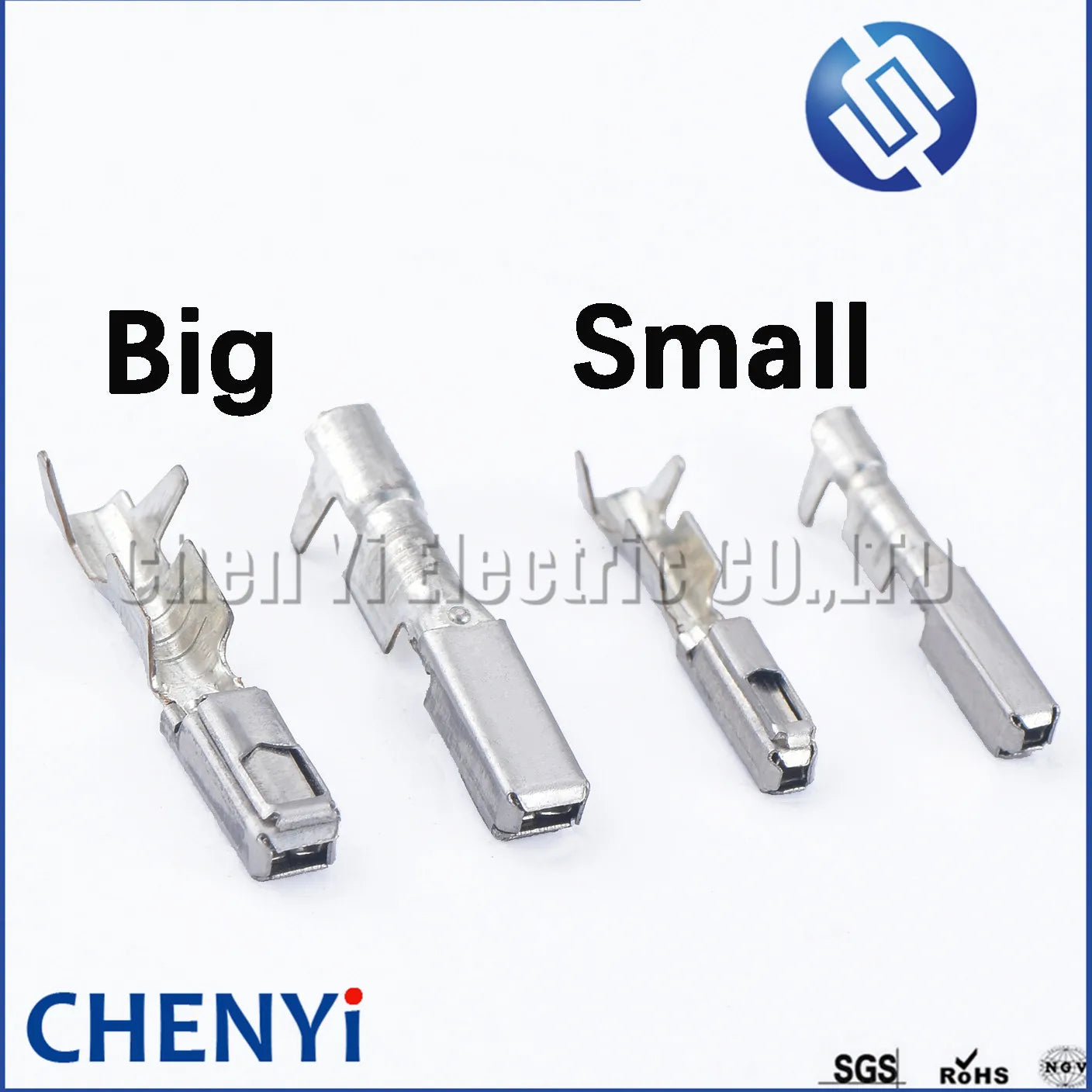 Auto Electrical Wire Loose Pin Brass Crimp Car Terminal For Ecu Connector EDC17 284743-1 284742-1 5-968221-1 5-1241608-1