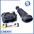 3 Pin Automotive waterproof connector Car fuel pump water temperature sensor wire harness Plug 357972763 357972753