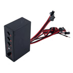 Auto 4 Ways LED Strobe Flash Light Lamp Flasher Flashing Controller Box 12V Car Accessories Controller Switch