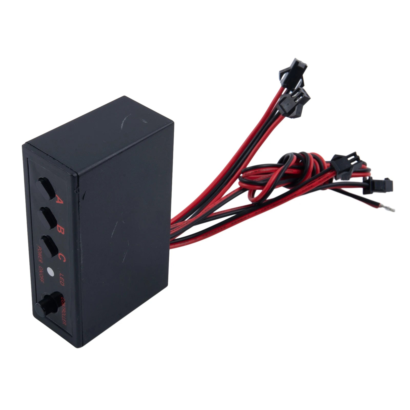 Auto 4 Ways LED Strobe Flash Light Lamp Flasher Flashing Controller Box 12V Car Accessories Controller Switch