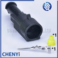 5 Sets 1 pin Sealed Electrical Wire automotive Connector Male or Female car Waterproof Plug kit 282079-1 282103-1
