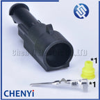 5 Sets 1 pin Sealed Electrical Wire automotive Connector Male or Female car Waterproof Plug kit 282079-1 282103-1