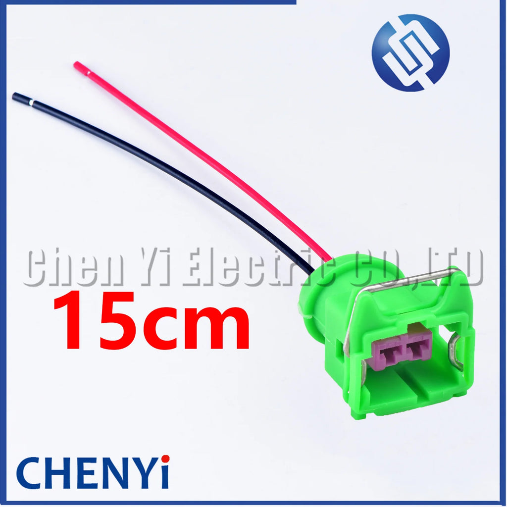 2 Pin Auto Fuel injector connector Car horn Speaker plug 144473-5 144473-6 144473-7 144473-8 For PEUGEOT CITROEN Geely Chang'an