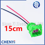 2 Pin Auto Fuel injector connector Car horn Speaker plug 144473-5 144473-6 144473-7 144473-8 For PEUGEOT CITROEN Geely Chang'an