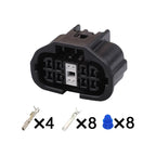 7283-8551-30 Mazda headlight connector harness plug 12-pin automotive connector