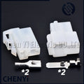 2 Pin male or female Automotive Connector 6.3 mm Series Plug with Pins For Car DJ7022A-6.3-11 6070-2471 6070-2481