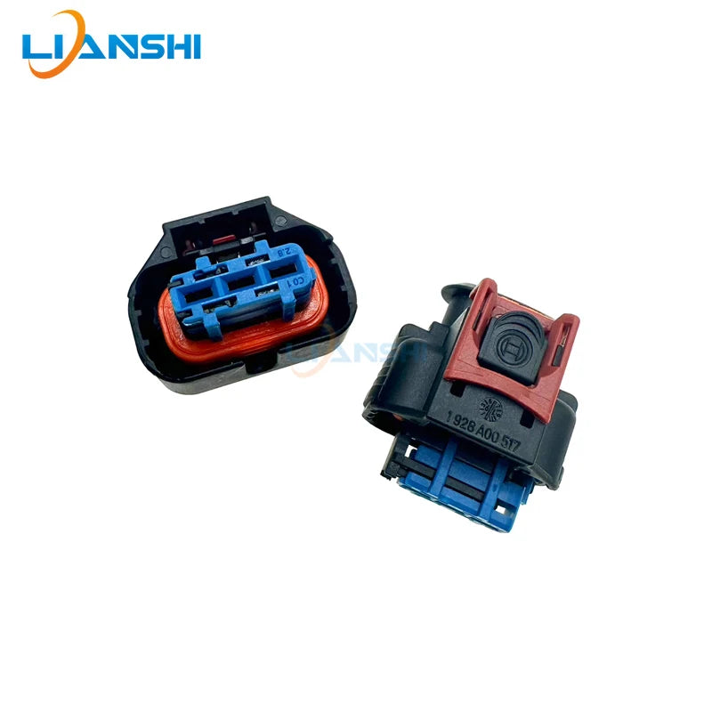 Pickup truck connector 1928403428 fuel injector intake pressure metering unit 1928A00517 rubber shell plug 2P, 3P, 4P