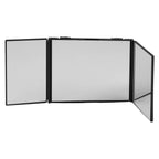 3-Way 360-Degree Folding Mirror For Haircuts Shaving & Makeup Convenience Foldable Car Cosmetic Mirror  Large Screen