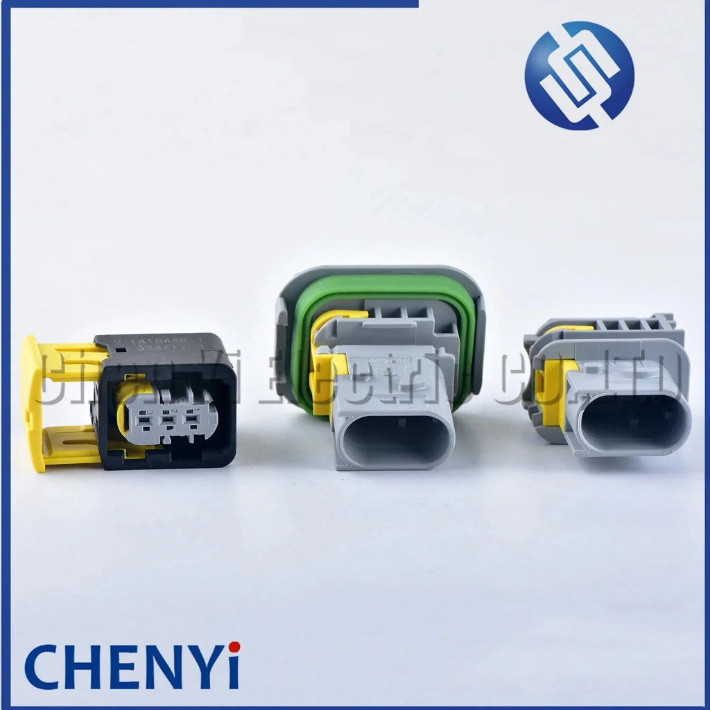 3 Pin auto Waterproof heavy-duty connector For MCP 1.5K series REC HSG COD Plug Socket 2-1418448-1 2-1703843-1 2-1670730-1
