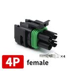 2.5 Series Automotive Waterproof Connector 1/2/3/4/6Pin Male And Female Plugs Haltech MAP TPS Wire Connector For GM